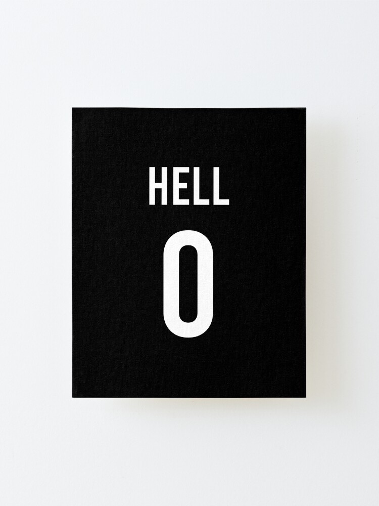 Hell 0 Hello Mounted Print By Mizantr0p Redbubble