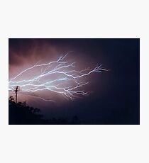 Fork Lightning Photographic Print