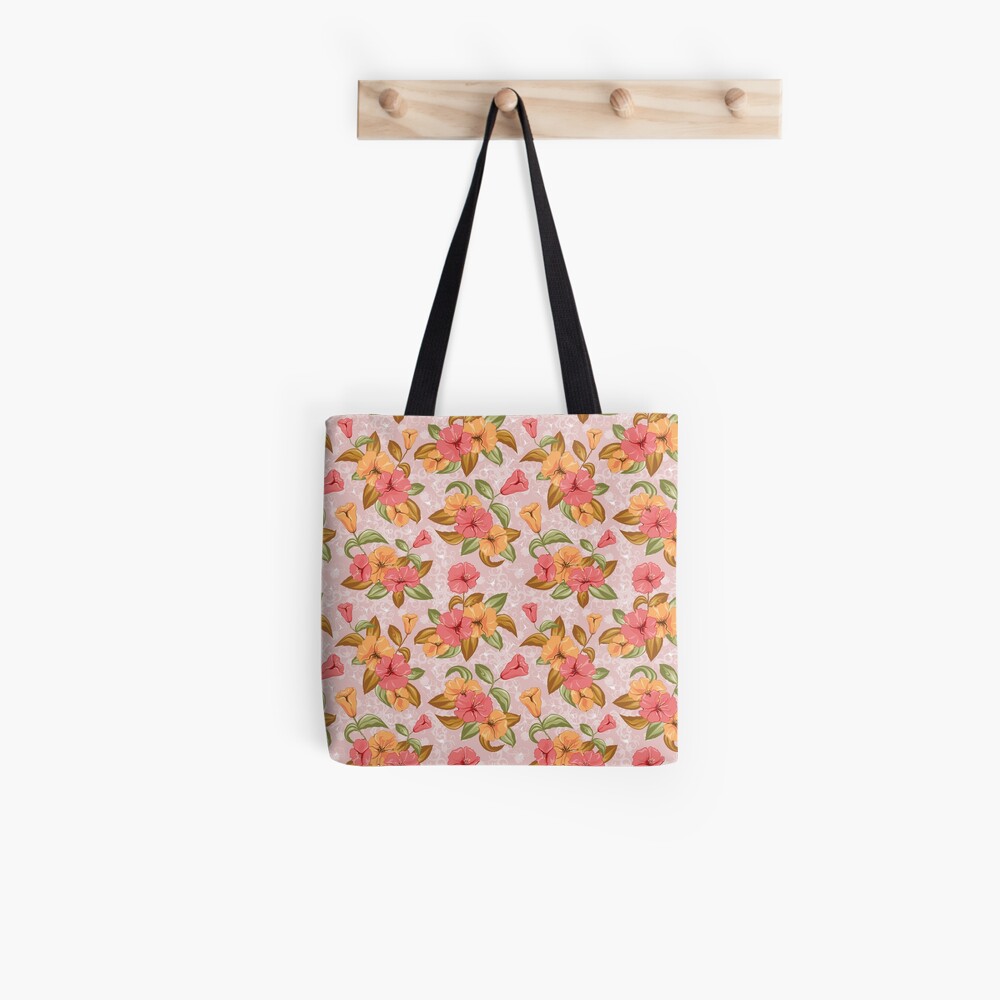 Floral decorations for beautiful products Tote Bag