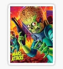 Mars Attack Sticker