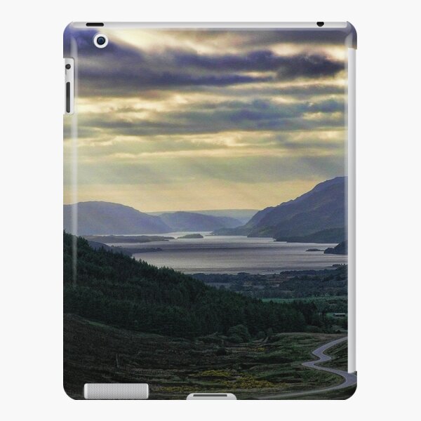 Looking West-To Loch Maree in the Highlands of Scotland(2) iPad Snap Case