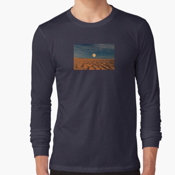Moon across the Sands Long Sleeve T-Shirt