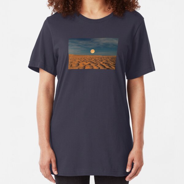 Moon across the Sands Slim Fit T-Shirt