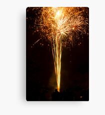 Fireworks Canvas Print