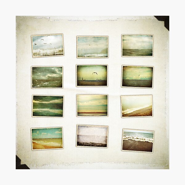 Love of the Sea - Collage Photographic Print