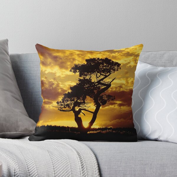 Tree Dance 2 Throw Pillow