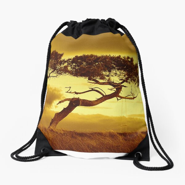 Tree Dance Drawstring Bag