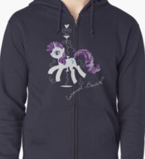 Rarity's Carousel Boutique Zipped Hoodie