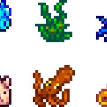 Stardew Valley Pixel Fish - Blobfish Magnet for Sale by simstock