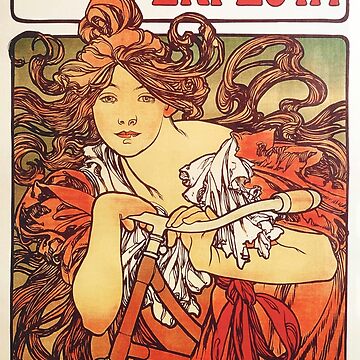 Artwork thumbnail, Alphonse Mucha - Cycles Perfecta (1902) by Alex-Strange
