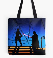 STAR WARS! Luke vs Darth Vader Tote Bag