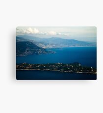 Cote d'Azur Canvas Print
