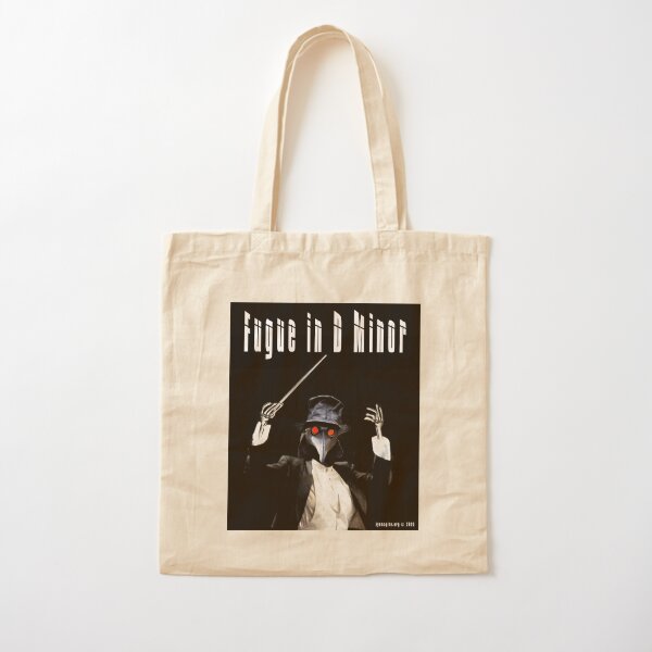 Fugue in D Minor Cotton Tote Bag