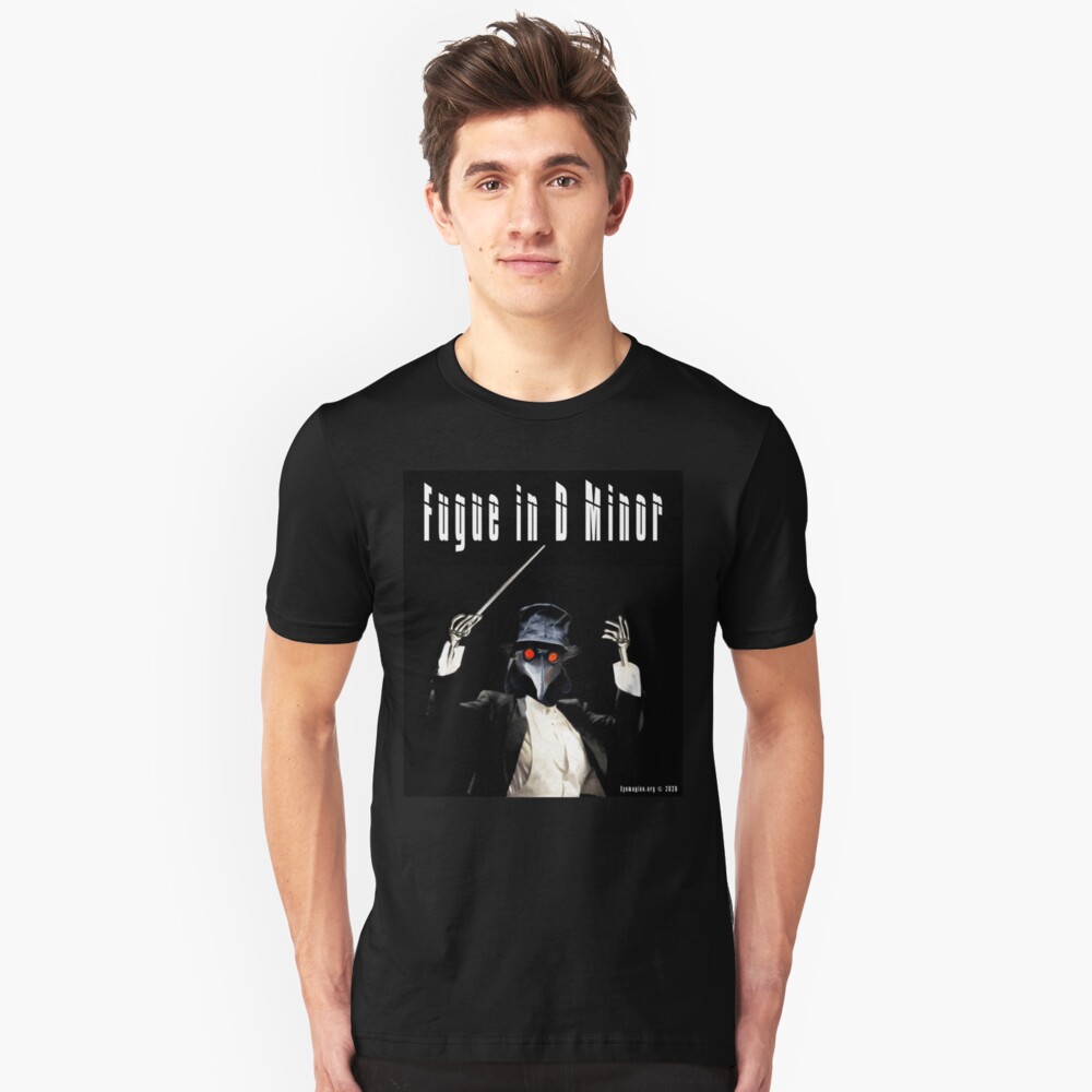 Fugue in D Minor Slim Fit T-Shirt