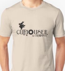 Curiouser & Curiouser Alice in Wonderland Shirt Unisex T-Shirt