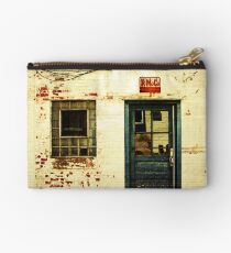 an old facade Studio Pouch