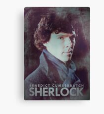 BBC Sherlock Poster & Prints (Benedict Cumberbatch) Canvas Print