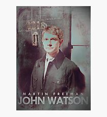 BBC Sherlock John Watson Poster & Prints (Martin Freeman) Photographic Print