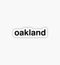 oakland Sticker