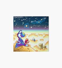 View From The Moon Art Board