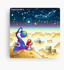 View From The Moon Canvas Print