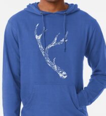 Spuren und Zeichen Leichter Hoodie