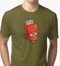 Flash Drive Tri-blend T-Shirt