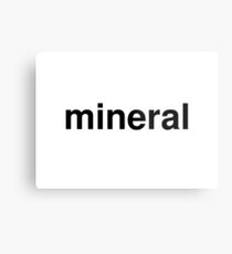 mineral Metal Print