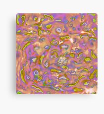 neon worms Canvas Print
