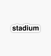stadium Sticker