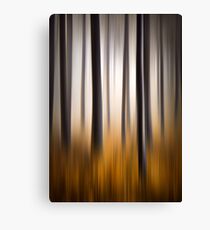 Forest Essence - Autumn Landscape Vertical Panning Canvas Print