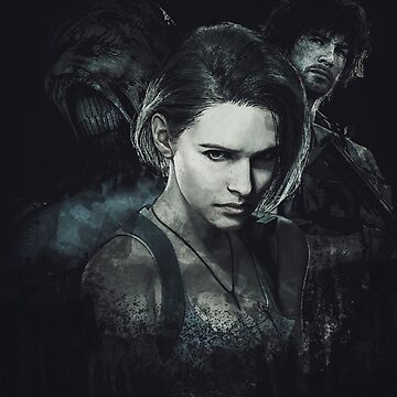 Jill Valentine Resident Evil 3 Remake Framed Art Print for Sale