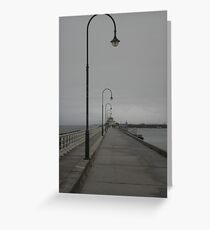 St Kilda Pier Greeting Card