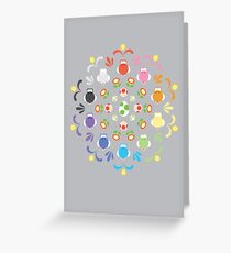 Yoshi Prism Greeting Card