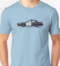 California Highway Patrol Ford Crown Victoria Police Interceptor Unisex T-Shirt