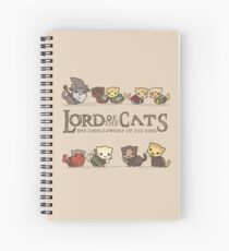 Cuaderno de espiral La Furrlowship del anillo