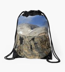 Mochila de cuerdas At the top of Tofana di Rozes