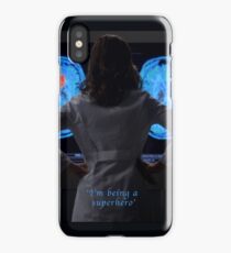 I'm being a superhero iPhone Case