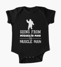 Michelin Man to Muscle Man One Piece - Short Sleeve