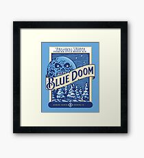 Blue Doom Framed Print