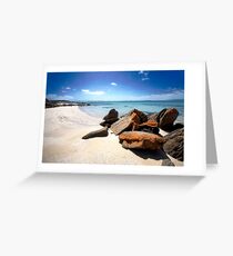 Black Springs Beach Greeting Card