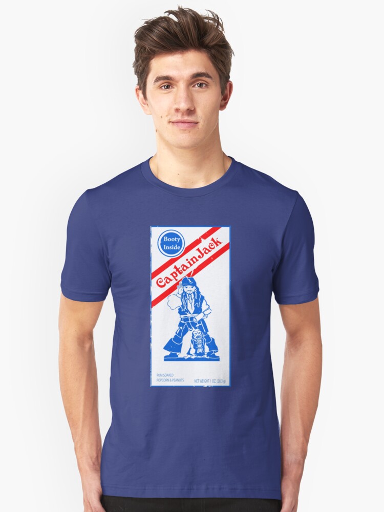 "Cracker Jack Sparrow" Tshirt by sinistergrynn Redbubble