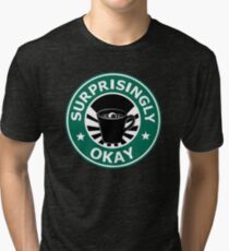Sherlock's Coffee (Surprisingly Okay) Tri-blend T-Shirt