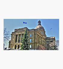 Alberta's Legislature Photographic Print