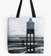 "There & Back" - The Low Lighthouse, Burnham-on-Sea Tote Bag