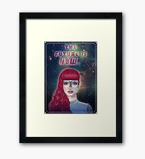 The future is now Framed Print