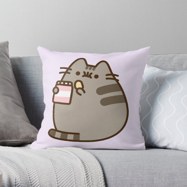 pusheen throw pillow