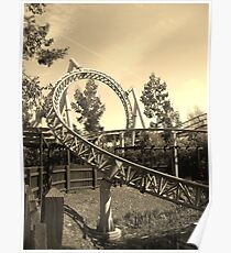 Thorpe Park Rollercoaster Poster
