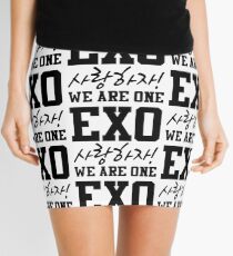 "EXO Saranghaja! Wir sind eins' Minirock
