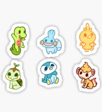 Pokestickers- GEN 3/4 Sticker